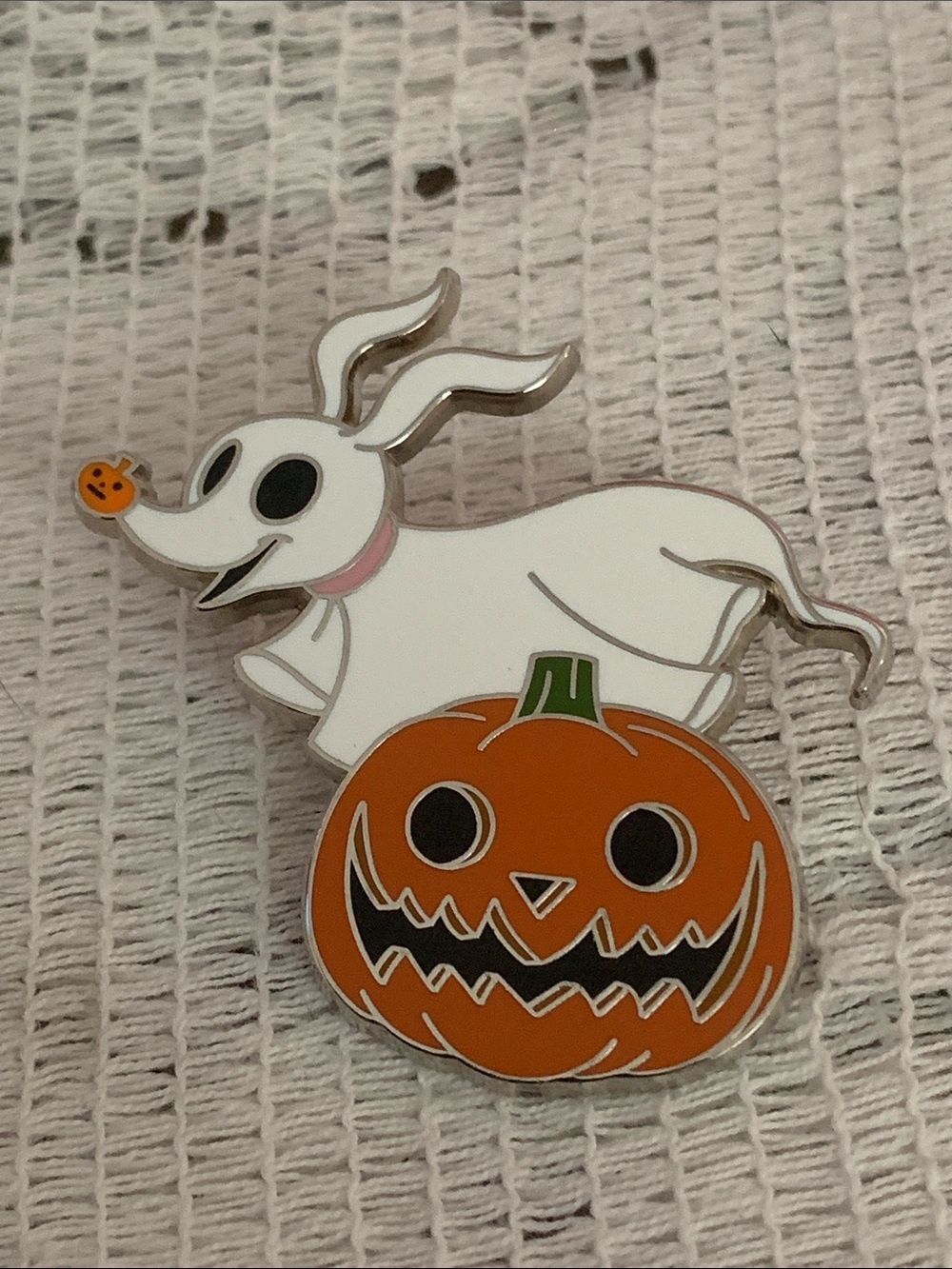 Disney Pin 2022 The Nightmare Before Christmas Booster Zero w/Pumpkin #150667